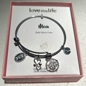 Mother's Bracelet with Charms